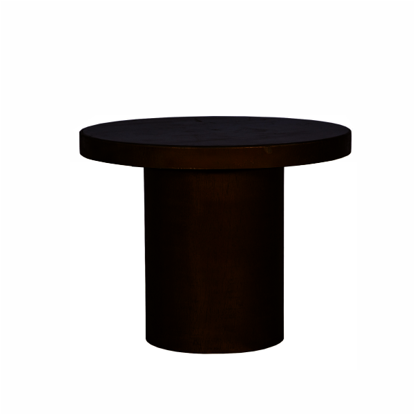 Mesa modelo tamborete preta