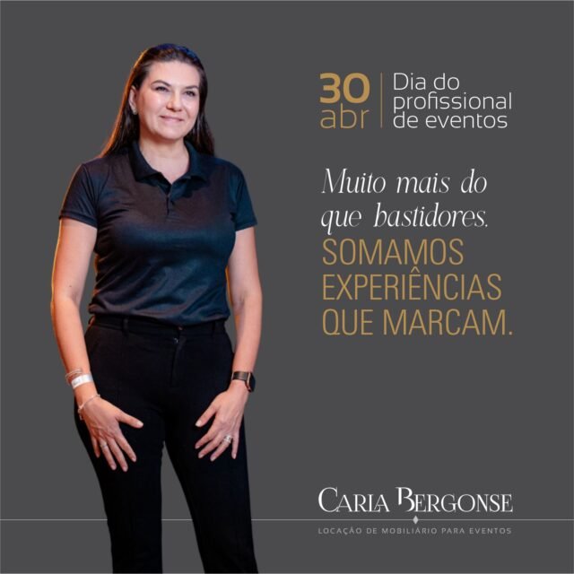 Hoje é o dia dos profissionais que transformam ambientes em experiências únicas. 

Parabéns a todos os profissionais da área. 

#CarlaBergonse #LocaçãoParaEventos #EventosSofisticados #DesignDeEventos #DetalhesQueEncantam #ExperiênciasÚnicas #DecoraçãoDeEventos #AltoPadrão #EventosComEstilo