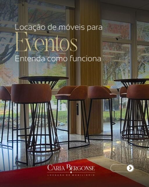 A escolha do mobiliário influencia diretamente a experiência dos convidados e a forma como cada ambiente será percebido.

Por isso, cada projeto é desenvolvido de acordo com as características do evento, considerando os espaços, a circulação e as necessidades de cada ocasião.

Da seleção das peças à montagem final, acompanhamos cada etapa para garantir ambientes bem planejados e preparados para receber.

📲 Tem dúvidas sobre locação de mobiliário para eventos? Nossa equipe está à disposição para ajudar.

#CarlaBergonse #MobiliarioParaEventos #LocacaoDeMobiliario #AmbientacaoDeEventos #EventosCorporativos #EventosSociais