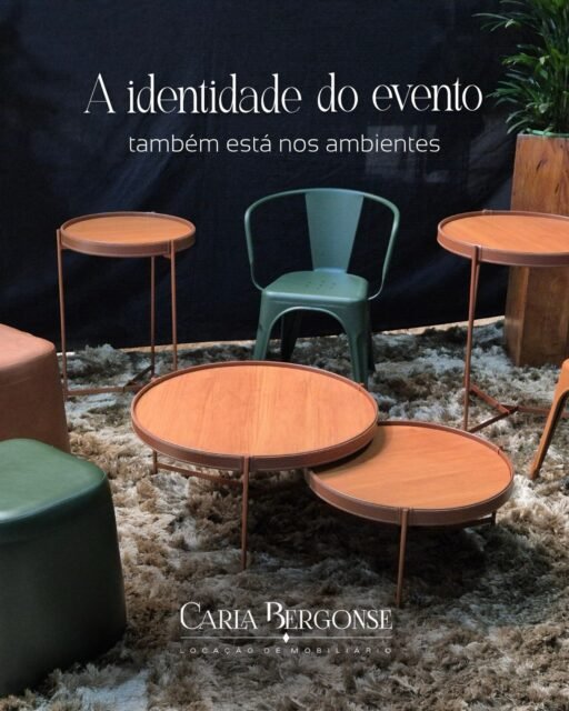 O mobiliário faz parte da identidade visual de um evento.​

A escolha das peças, das cores e das composições contribui para criar ambientes alinhados ao conceito, reforçando a proposta de cada ocasião.​

Quando todos os elementos conversam entre si, o espaço transmite personalidade, organiza a circulação e proporciona uma experiência mais agradável para os convidados.​

São esses detalhes que fazem um ambiente ser lembrado.​

📲 Planeje ambientes que representem a essência do seu evento. Fale com a Carla Bergonse.​

#CarlaBergonse #MobiliarioParaEventos #AmbientacaoDeEventos #EventosCorporativos #EventosSociais